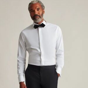 Bonobos Empire Tuxedo Shirt Athletic 16.5x35